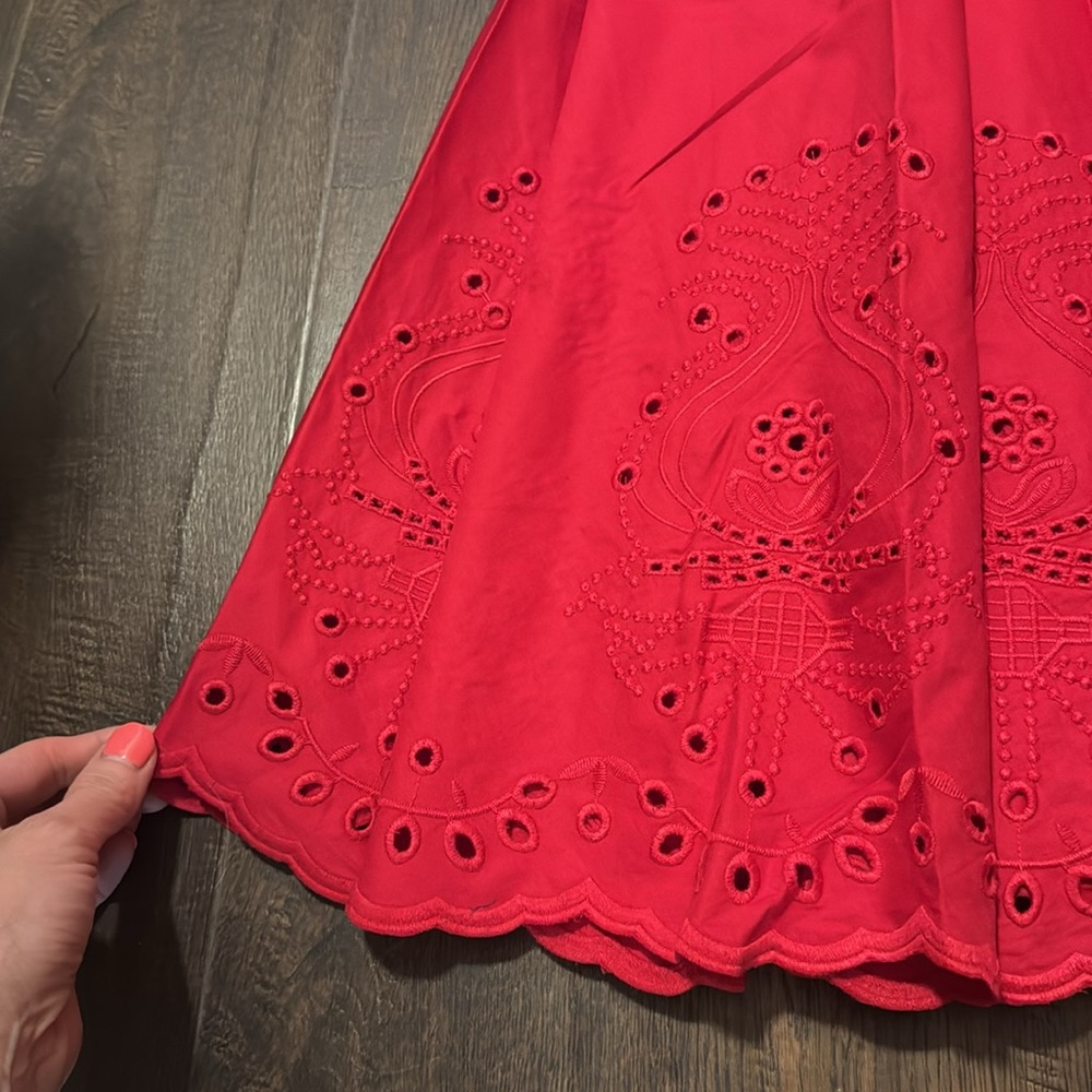 NWOT Reformation Red Midi Dress - Picture 6 of 14